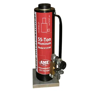 AME INTERNATIONAL 13140 Aluminium Jack, 55 Ton Capacity, 10 Inch Stroke | CE8WJX