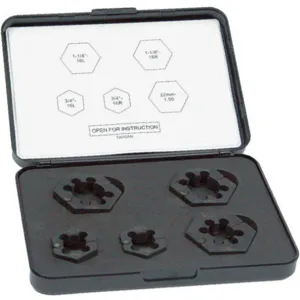 AME INTERNATIONAL 31270 Hd 5 Piece Rethread Kit 5 Pc | AC6GXR 33W461