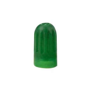 AME INTERNATIONAL TPM492GL1 Plastic Cap, Long Skirted, Green | CE8VQV