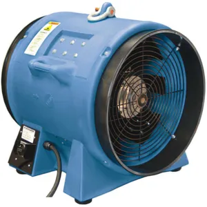 AMERIC GVAF8000A-3 Confined Space Fan 3 Phase Axial 5hp 20 Inch 230vac | AB6MFD 21YC23