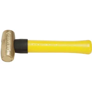 AMERICAN HAMMER AM1BRFG Sledge Hammer 9.5 Inch Brass/fiberglass | AB6MJY 21YT89