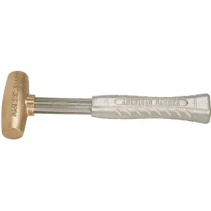 AMERICAN HAMMER AM2BZAG Sledge Hammer 2 Lb 12 Inch Aluminium | AF7MXD 21YU12