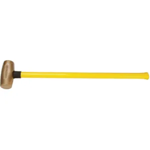 AMERICAN HAMMER AM8BZFG Sledge Hammer 8lb 32 Inch Bronze/fiberglass | AB6MKD 21YU22