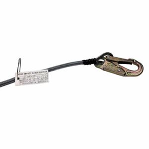 AMERICAN IRON WORKS CC43L-LH Hose Choker Cable, Hose to Tool, 4 Inch Max Hose Size, 42 Inch Overall Length | CN8GXR 801U52