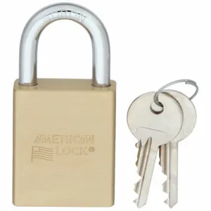 AMERICAN LOCK A3650D035KD Padlock, 1 1/8 Inch Vertical Shackle Clearance, 15/16 Inch Height | CN8GZD 487C06