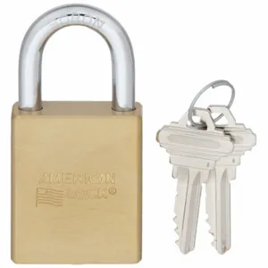 AMERICAN LOCK A3650D045KD Padlock, 1 1/8 Inch Vertical Shackle Clearance, 15/16 Inch Height | CN8GZF 487C02