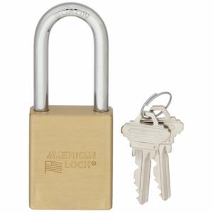 AMERICAN LOCK A3651D045KD Padlock, 2 Inch Size Vertical Shackle Clearance, 15/16 Inch Height | CN8GZT 487C10