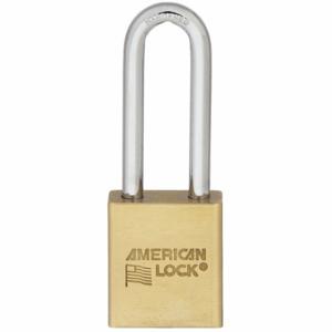 AMERICAN LOCK A3902SWO Padlock, 3 Inch Size Vertical Shackle Clearance, 3/4 Inch Height | CN8HAA 430J33