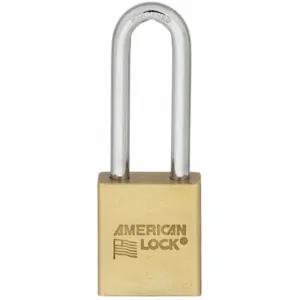 AMERICAN LOCK A3902SWO Padlock, 3 Inch Size Vertical Shackle Clearance, 3/4 Inch Height | CN8HAA 430J33