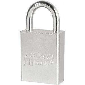 AMERICAN LOCK A5100 Vorhängeschloss mit unterschiedlichem Schlüssel, 1 Zoll H, 5-poliger Borstahl | AC9VDV 3KJT2