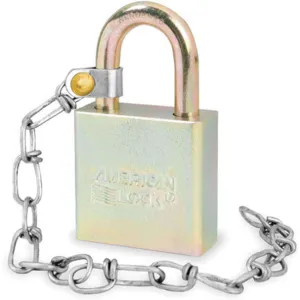 AMERICAN LOCK A5200GLWN Padlock Keyed Different 1-1/8 Inch H 5 Pin Boron Steel | AE8KWH 6DPY2