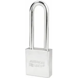 AMERICAN LOCK A5202 Padlock Keyed Different 3 Inch H 5 Pin Boron Steel | AC9VEA 3KJT8