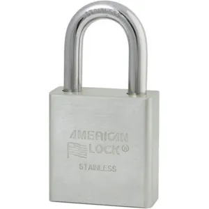 AMERICAN LOCK A5400KA Rekeyable Padlock 1-1/8 Inch H Keyed Alike 5 Pin | AC7VHX 38W812