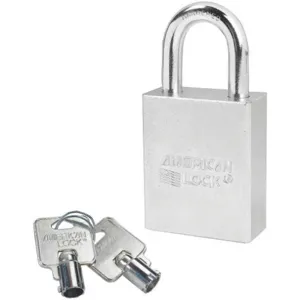 AMERICAN LOCK A7200KA Rekeyable Tubular Padlock 1-1/8InH Alike | AD7KVC 4EZK3