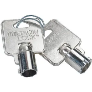 AMERICAN LOCK AKTBOX Key Blank Steel Circular 7 Pins - Pack Of 25 | AC7VHZ 38W816