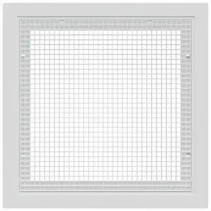 AMERICAN LOUVER STR-ERFG-W-FR Return Air Grilles, Egg Crate Grille, White, Matte, Plastic, 23 3/4 Inch Height | CN8HCL 54ZF41