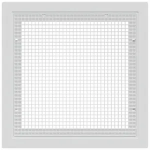 AMERICAN LOUVER STR-ERFG-W Return Air Grilles, Egg Crate Grille, White, Matte, Plastic, 23 3/4 Inch Height | CN8HCM 54ZF47