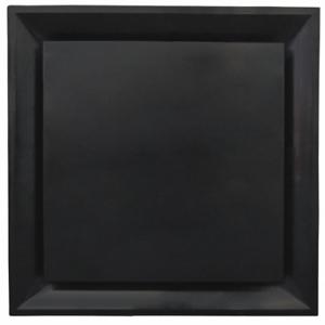 AMERICAN LOUVER STR-PQ-14BK Diffuser, Ceiling, 23 3/4 Inch H, 23 3/4 Inch W, Lay-In, 14 Inch Duct, Plastic | CN8HAT 52CF12