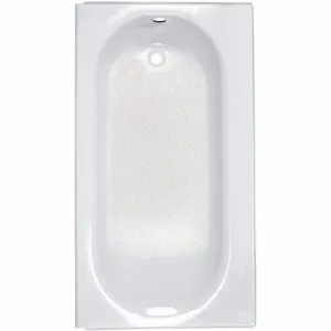 AMERICAN STANDARD 2394202.020 Recess Bath With Luxury Ledge, Left Drain Location, American Std, Princeton | CN8HHX 20XU22