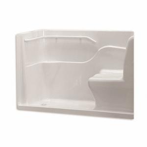 AMERICAN STANDARD 3060SH.LW Seated Safety Shower, 30 X 59 1/2 Inch Base Size, 1/2 Inch Connection Size | CN8HFD 22JD18