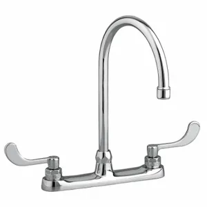 AMERICAN STANDARD 6409170.002 Gooseneck Kitchen/Bathroom Faucet, American Std, Monterrey, Chrome Finish | CN8HKH 24PR24