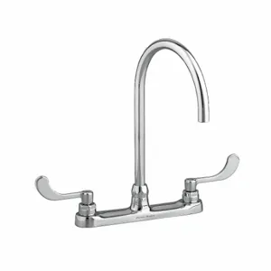 AMERICAN STANDARD 6409180.002 Gooseneck Kitchen/Bathroom Faucet, American Std, Monterrey, Chrome Finish | CN8HKJ 24PR25