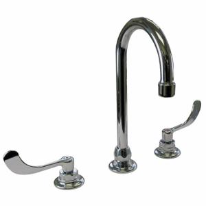 AMERICAN STANDARD 6540180.002 Gooseneck Kitchen/Bathroom Faucet, American Std, Monterrey, Chrome Finish | CN8HKE 41H825