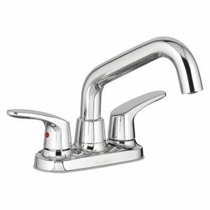AMERICAN STANDARD 7074140.002 Low Arc Service Sink Faucet, American Std, Colony Pro, Chrome Finish, 1.5 gpm Flow Rate | CN8HJR 448N35