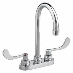 AMERICAN STANDARD 7500170.002 Gooseneck Bathroom/Kitchen Sink Faucet, Manual Activation, 1.5 Gpm Flow Rate | CH6MQK 4THR1