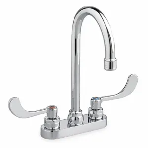 AMERICAN STANDARD 7500175.002 Gooseneck Kitchen/Bathroom Faucet, American Std, Monterrey, Chrome Finish | CN8HKP 41H834