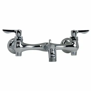 AMERICAN STANDARD 8350235.002 Straight Service Sink Faucet, American, 8350, Chrome Finish, 20 gpm Flow Rate | CN8HTJ 29RT16