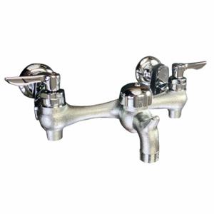 AMERICAN STANDARD 8351076.004 Straight Service Sink Faucet, American, 8351, Chrome Finish, 15 gpm Flow Rate | CN8HTM 41H840