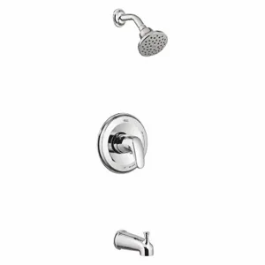 AMERICAN STANDARD TU075508.002 Tub and Shower Trim Kit, American Std, Colony PRO, Single Function, Polished Chrome Finish | CN8HVB 55DL97