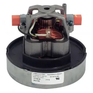 AMETEK LAMB 117760-00 Brushed Motor, Frame Size 5.7, 120V, Thru-Flow, 1 Stage, AC | CX8TWF