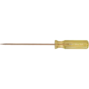 AMPCO METAL A-1 Scratch Awl 7-1/4 Inch Length 3/16 inch Diameter Yellow | AH8DLH 38HY12