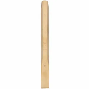 AMPCO METAL C-12B Cold Chisel, Aluminum Bronze, 1/4 Inch Blade Width, 5 1/4 Inch Overall Length | CN8JGT 4CZ60