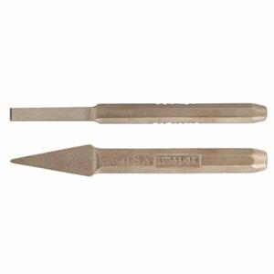 AMPCO METAL C-5 Cape Chisel, Non-Sparking, Aluminum Bronze, 1/2 Inch Blade Width, 8 Inch Overall Length | CN8JFW 49UG28