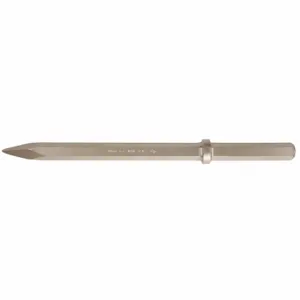 AMPCO METAL C-8A Chisel, 1.25 Inch Shank Size, Hex, Round, 22 Inch Overall Length | CN8JGP 49UG37