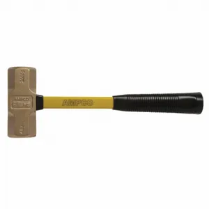 AMPCO METAL H-702FG Blacksmith Hammer, Fiberglass, Nickel Aluminum Bronze, 96 oz. Head, 15 Inch Length | CH9RHX 49UG67