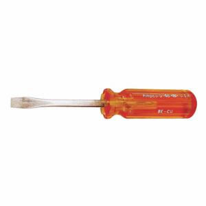AMPCO METAL S-50 Non-Sparking Slotted Screwdriver, 3/8 Inch Tip Size, 13 Inch Overall Length | CN8JNN 4CZ96