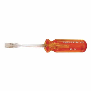 AMPCO METAL S-48 Non-Sparking Slotted Screwdriver, 5/16 Inch Tip Size, 6 1/2 Inch Overall Length | CN8JNT 4CZ94