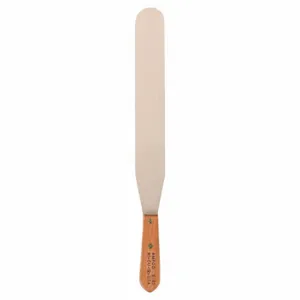 AMPCO METAL S-92 Spatula, 2 Inch Blade Width, Aluminum Bronze, 14 Inch Blade Lg, Half Tang, Wood | CN8KBR 8AFG5