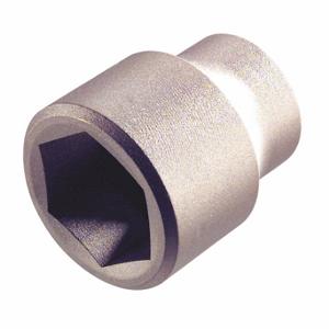 AMPCO METAL SS-1/2D25/32 Non-Sparking Socket, 1/2 Inch Drive Size, 25/32 Inch Socket Size, 6-Point, Natural | CN8JVY 9CN64