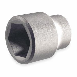 AMPCO METAL SS-1/2D1 Nonsparking Socket, 1/2 Inch Drive Size, 1 Inch Socket Size, 6-Point, Standard, Natural | CN8JUM 1TEF3
