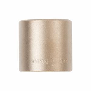 AMPCO METAL SS-1D3-3/4 Non-Sparking Socket, 1 Inch Drive Size, 3 3/4 Inch Socket Size, 6-Point, Standard, Natural | CN8JRC 49UJ14