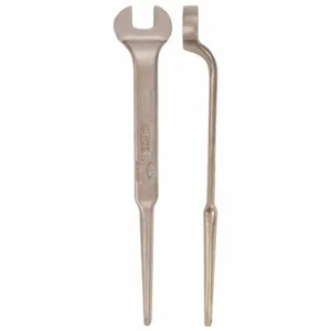 AMPCO METAL W-2220 Spud Wrench, 20 mm Head Size, 1 Inch Offset, 5/8 Inch Head Thick | CN8KCB 49UN78