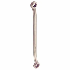 AMPCO METAL W-3120 Box End Wrench, Natural, 7/16 in 1/2 Inch Head Size, 7 3/4 Inch Overall Length, Offset | CN8JET 4RPF7