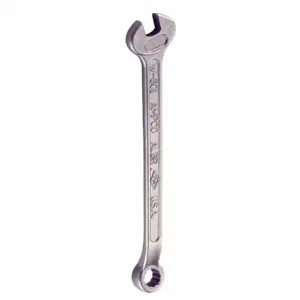 AMPCO METAL W-651 Combination Wrench, Aluminum Bronze Nickel, 11/16 Inch Head Size, 9 1/4 Inch Length | CN8JGZ 5MM07