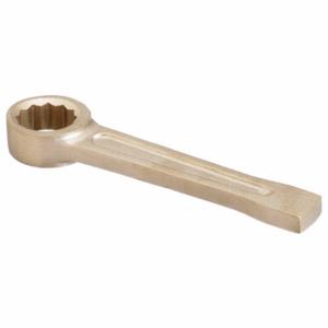 AMPCO METAL WS-1-1/8 Striking Wrench, Aluminum/Bronze, Natural, 1 1/8 Inch Head Size, 7 Inch Overall Length | CN8KDJ 49UR65