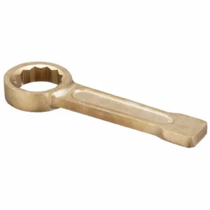 AMPCO METAL WS-2 Striking Wrench, Aluminum/Bronze, Natural, 2 Inch Head Size, 10 Inch Overall Length | CN8KGN 49UR78